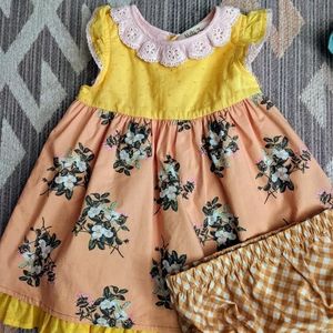 Matilda Jane Stay Golden Baby Girl Dress ☀️